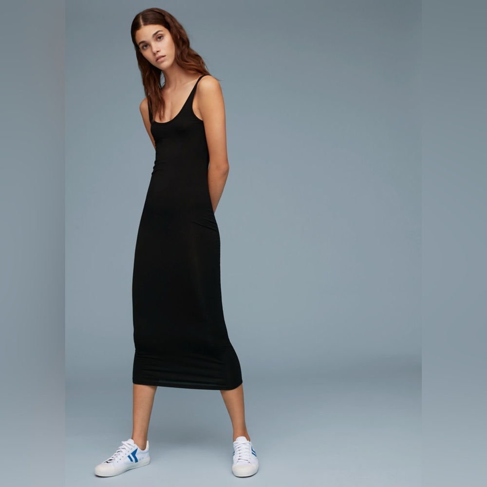Aritzia Black Maxi Dress